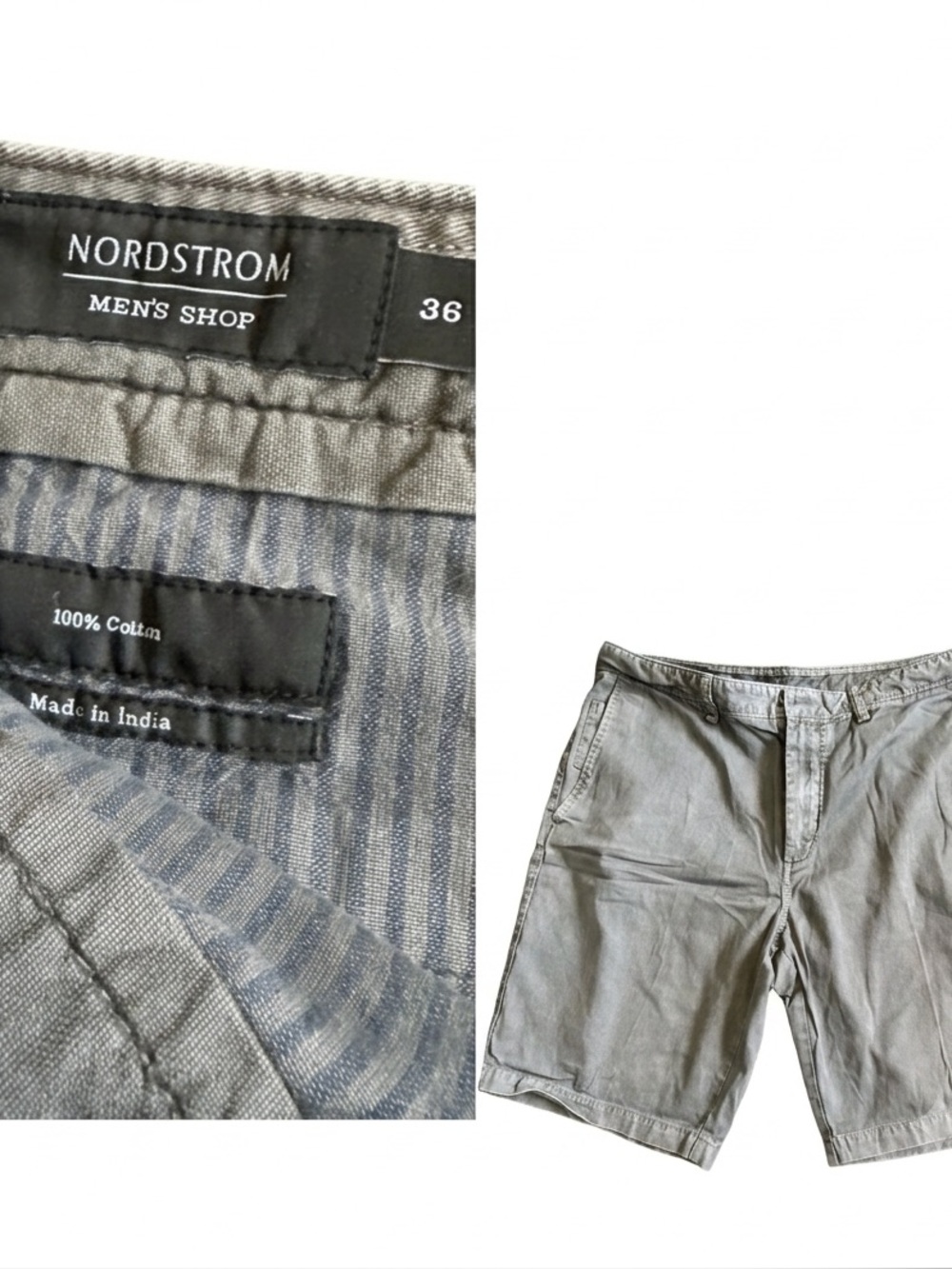 Men's Nordstrom Olive Casual Shorts